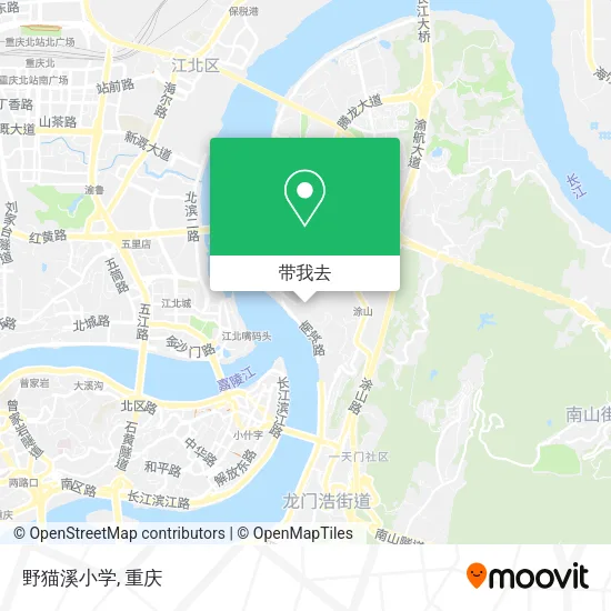 野猫溪小学地图