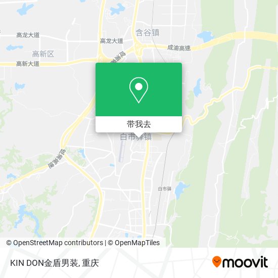 KIN DON金盾男装地图