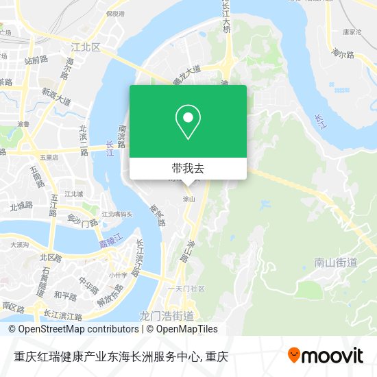 重庆红瑞健康产业东海长洲服务中心地图