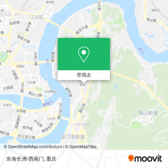 东海长洲-西南门地图