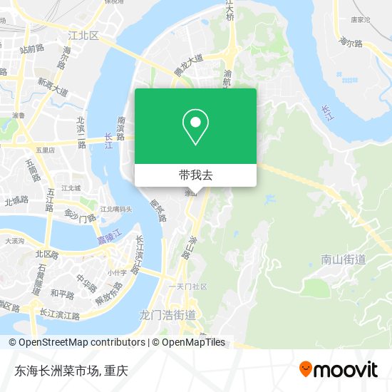 东海长洲菜市场地图