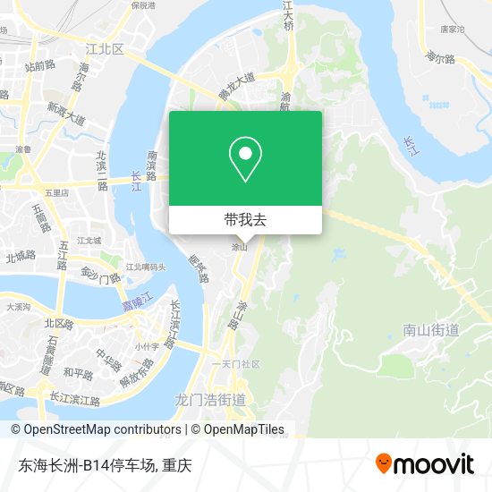 东海长洲-B14停车场地图