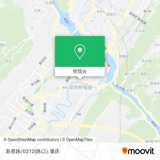 新星路/G212(路口)地图