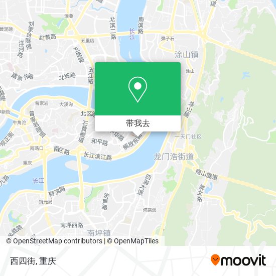 西四街地图