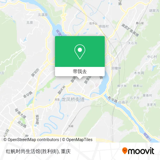 红帆时尚生活馆(胜利街)地图