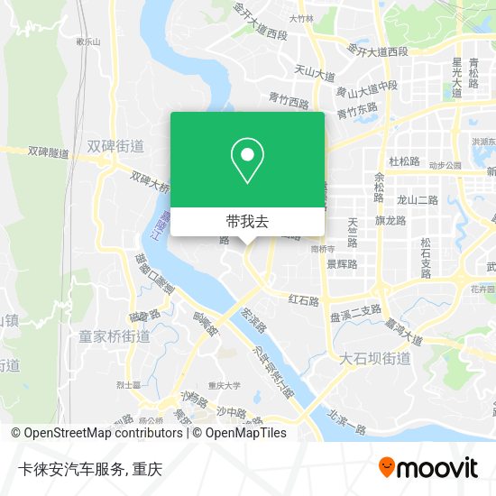 卡徕安汽车服务地图