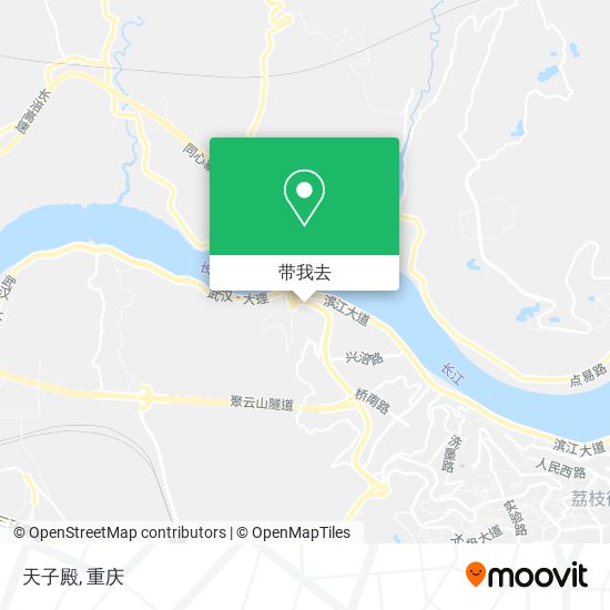 天子殿地图