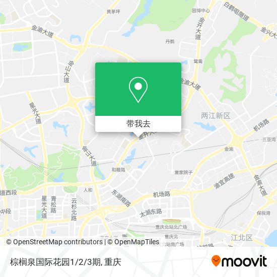 棕榈泉国际花园1/2/3期地图
