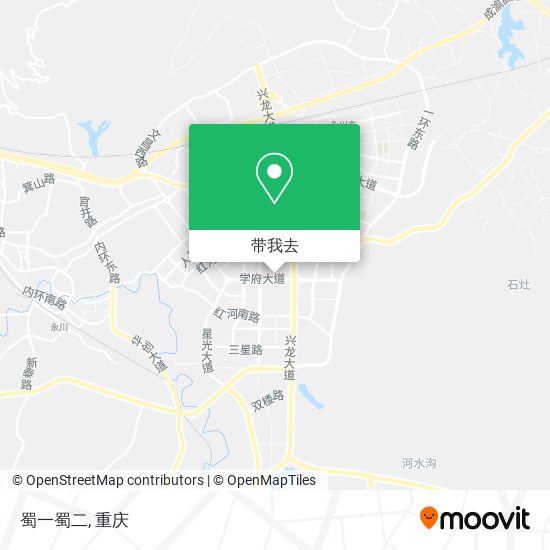 蜀一蜀二地图
