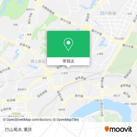 巴山蜀水地图