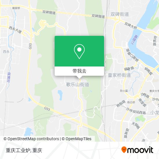 重庆工业炉地图