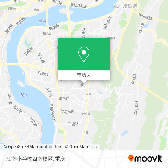 江南小学校四南校区地图