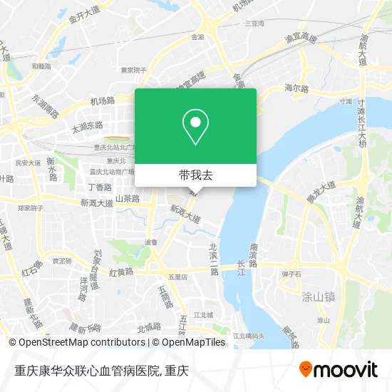 重庆康华众联心血管病医院地图