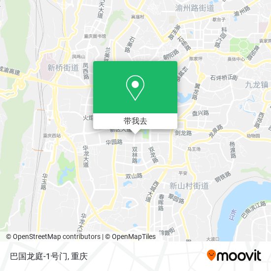 巴国龙庭-1号门地图