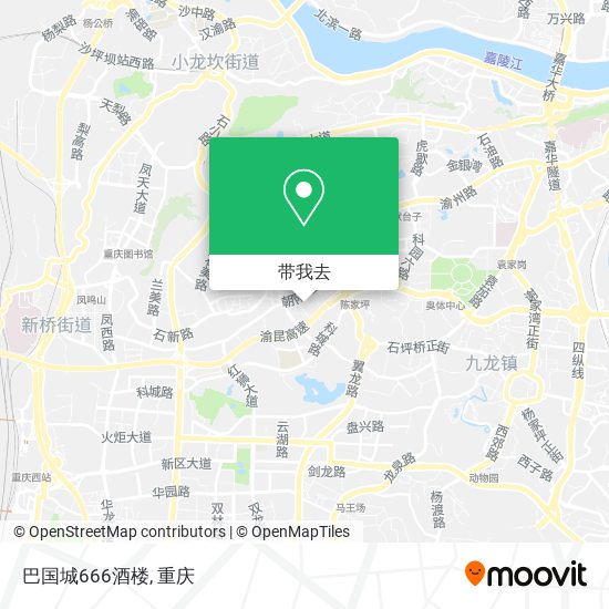 巴国城666酒楼地图
