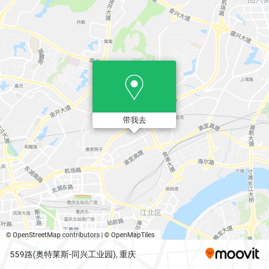 559路(奥特莱斯-同兴工业园)地图