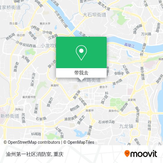 渝州第一社区消防室地图