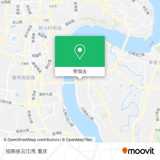 招商依云江湾地图