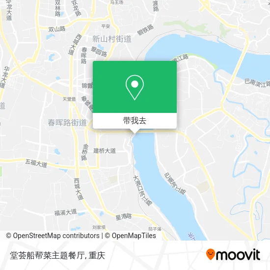 堂荟船帮菜主题餐厅地图