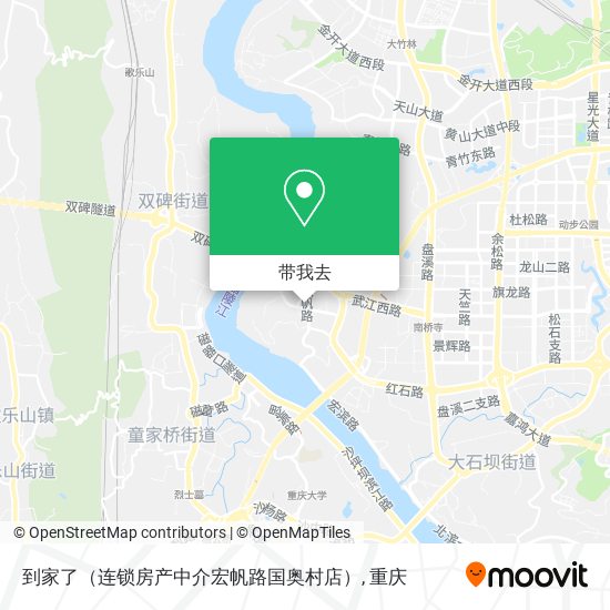 到家了（连锁房产中介宏帆路国奥村店）地图