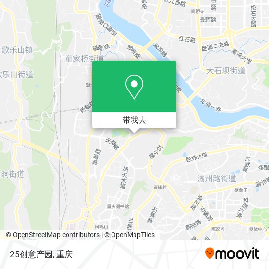 25创意产园地图