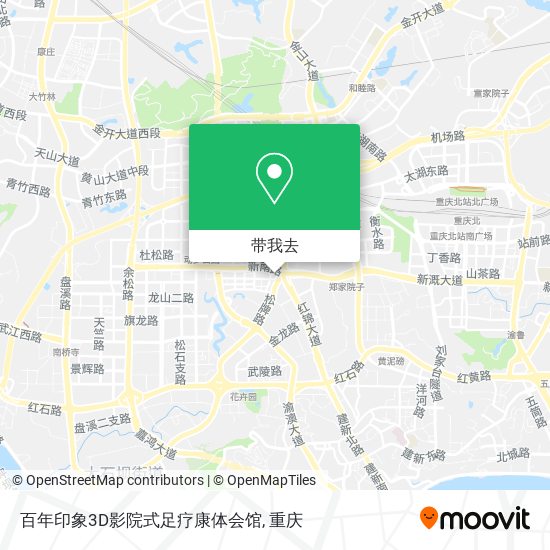 百年印象3D影院式足疗康体会馆地图