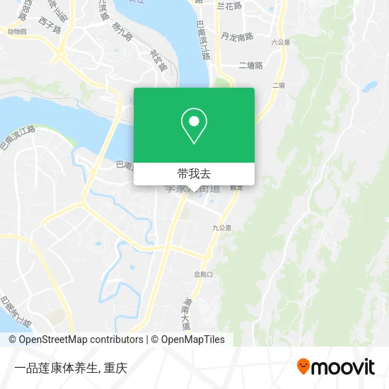 一品莲康体养生地图