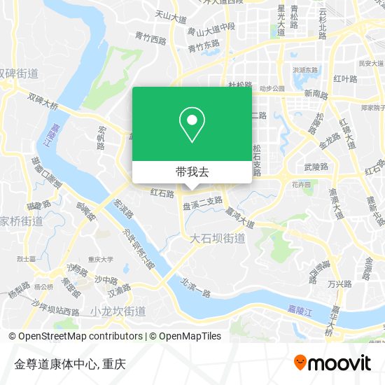 金尊道康体中心地图