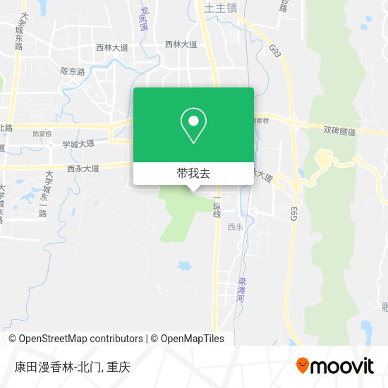 康田漫香林-北门地图
