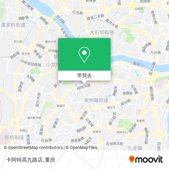 卡阿特高九路店地图