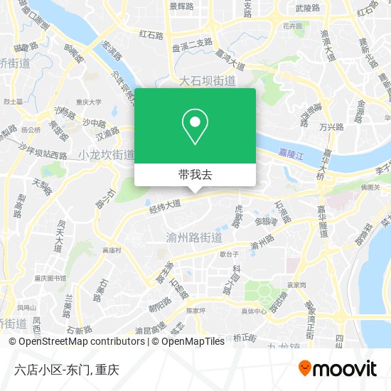 六店小区-东门地图