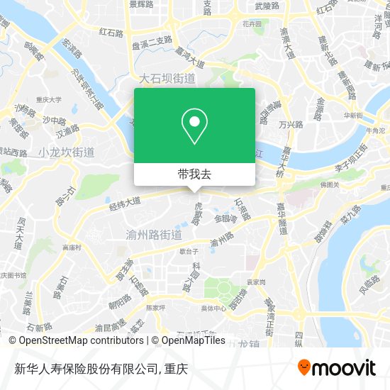 新华人寿保险股份有限公司地图