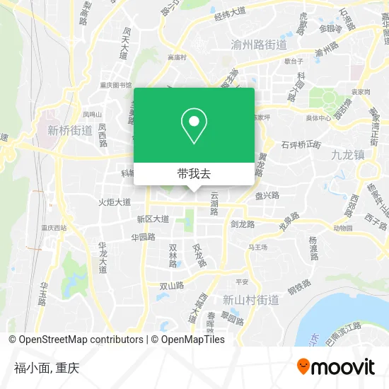 福小面地图