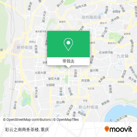 彩云之南商务茶楼地图