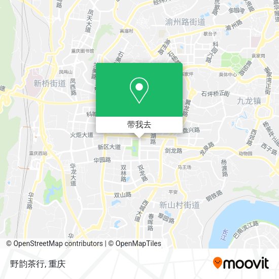 野韵茶行地图