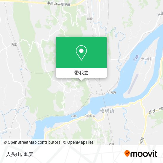人头山地图