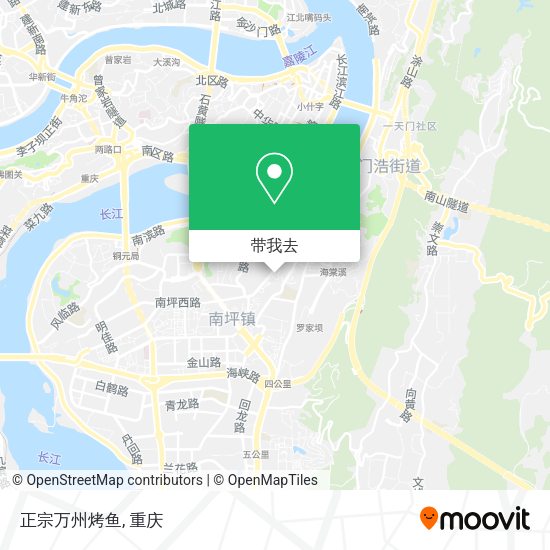 正宗万州烤鱼地图