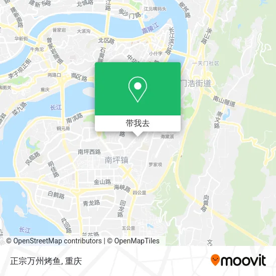 正宗万州烤鱼地图