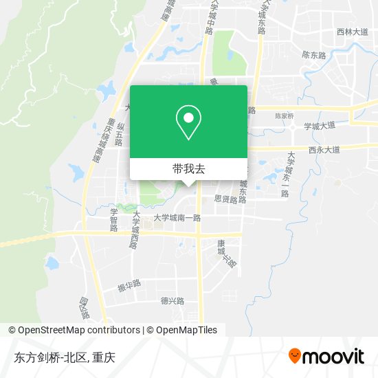 东方剑桥-北区地图