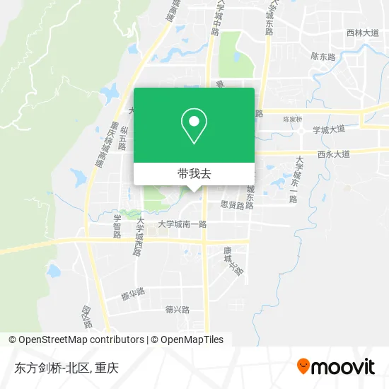 东方剑桥-北区地图