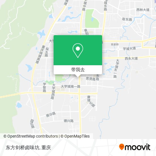 东方剑桥卤味坊地图