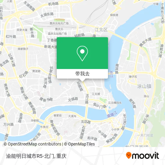 渝能明日城市R5-北门地图