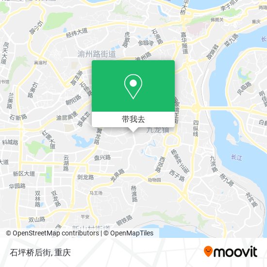 石坪桥后街地图