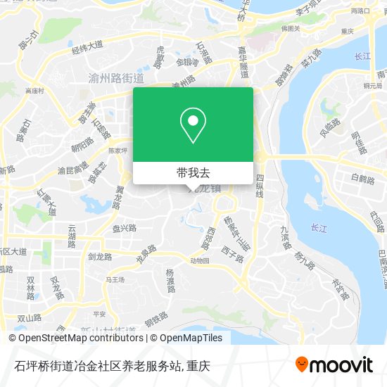 石坪桥街道冶金社区养老服务站地图