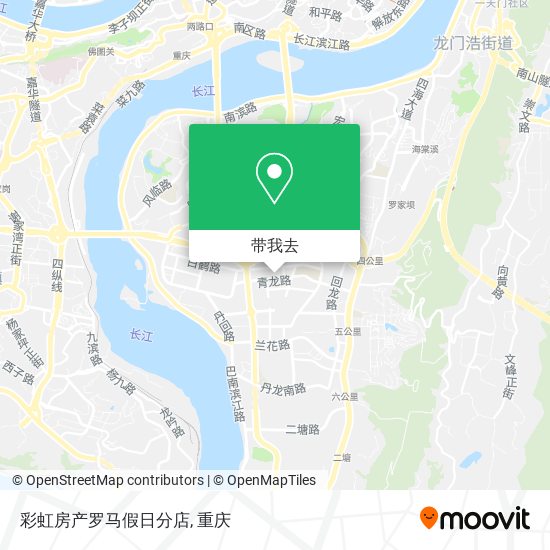 彩虹房产罗马假日分店地图