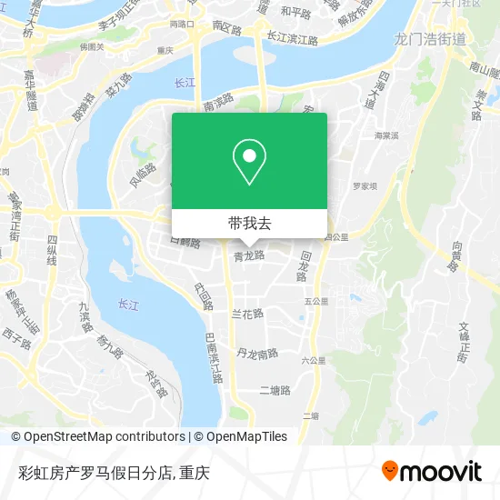 彩虹房产罗马假日分店地图