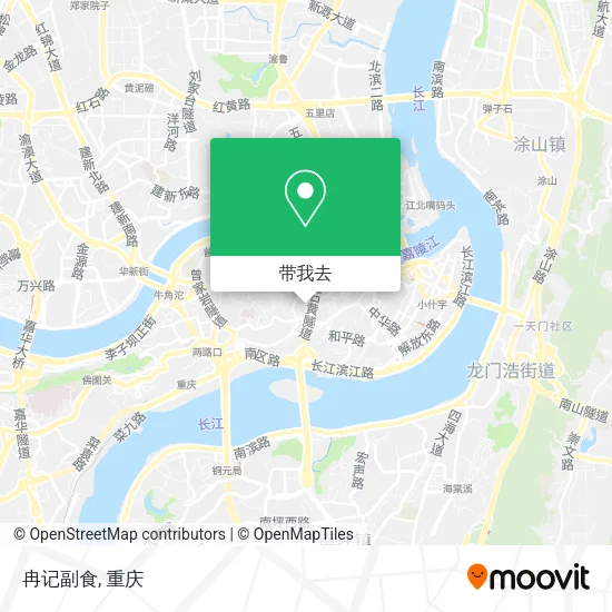 冉记副食地图