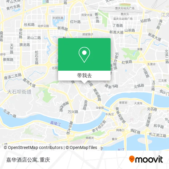 嘉华酒店公寓地图