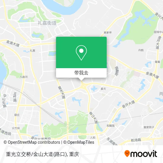 重光立交桥/金山大道(路口)地图