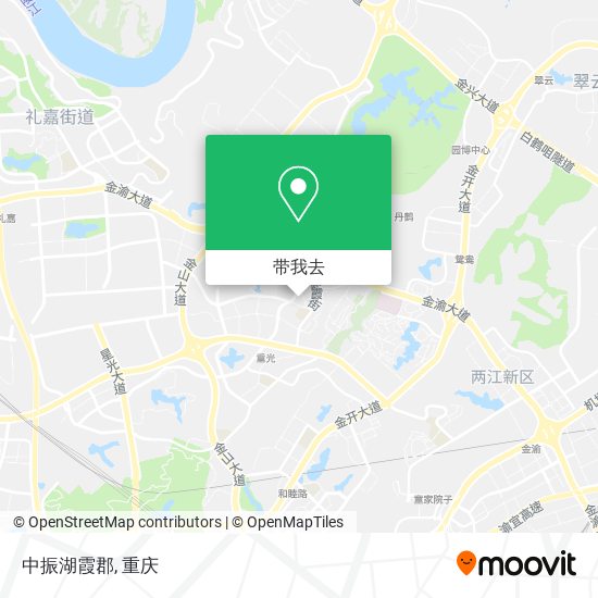 中振湖霞郡地图